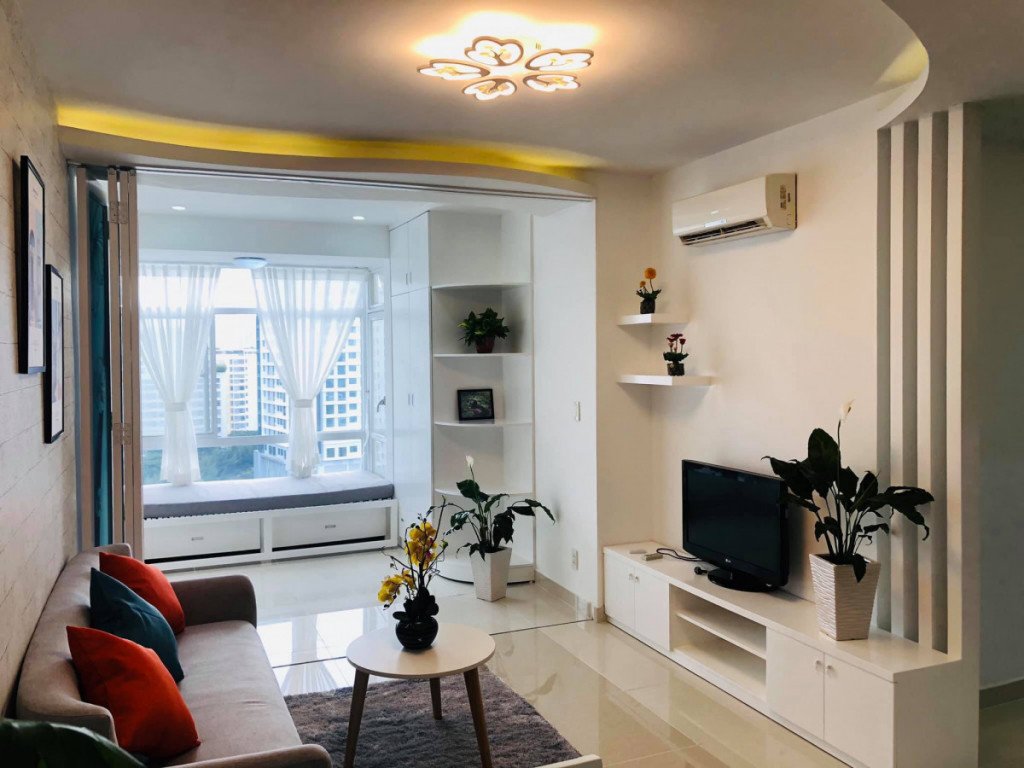 Bán CH Sky Garden 3. DT 56m2 Nhà Rất Đẹp View Hồ Bơi Xuất Sắc. Giá 2,350 Tỷ. LH 0906 879 489 Trinh