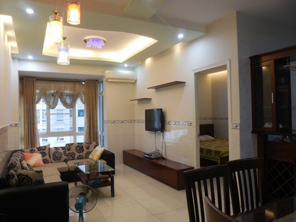 Cho Thuê CH Sky Garden 3. DT 68m2 Nhà Đẹp Giá 650 USD. LH 0906 879 489 Trinh