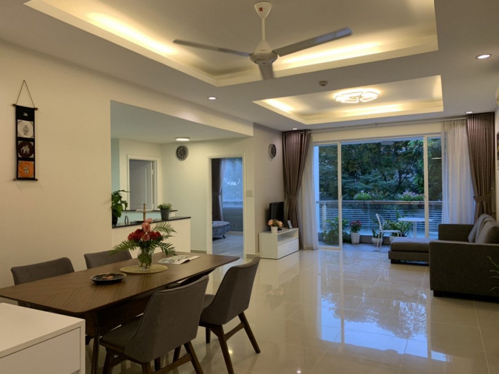 Bán gấp trước tết căn hộ Mỹ Đức, Phú Mỹ Hưng, 116m2, 3pn, nội thất cao cấp, giá: 4,6 tỷ