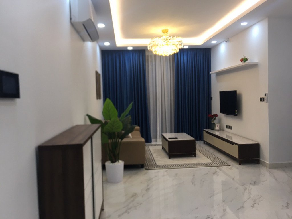 Cho thuê căn hộ Midtown, 2 phòng ngủ, full nội thất, giá: 1400usd/tháng