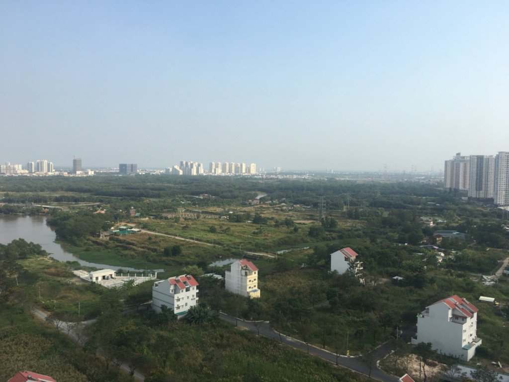 Cho thuê căn hộ 2PN, view sông, lầu cao, full nội thất dự án Saigon South Residences,PMH. giá 16 triệu/ tháng. lh:0838 23 27 23