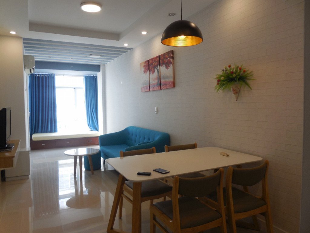 Cho Thuê CH Sky Garden 3. DT 56m2 Nhà Rất Đẹp Giá 600 USD. LH 0906 879 489 Trinh