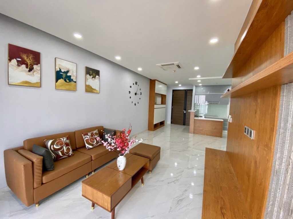 Cho thuê căn hộ Midtown Phú Mỹ Hưng, The Grande. Căn 2 phòng ngủ lầu cao nhà cực đẹp. LH: 0941249229.