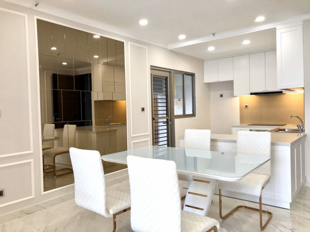 Cho thuê căn hộ Midtown The Symphony M6, Phú Mỹ Hưng, 2 phòng ngủ, 2 toilet, giá: 1300usd/tháng