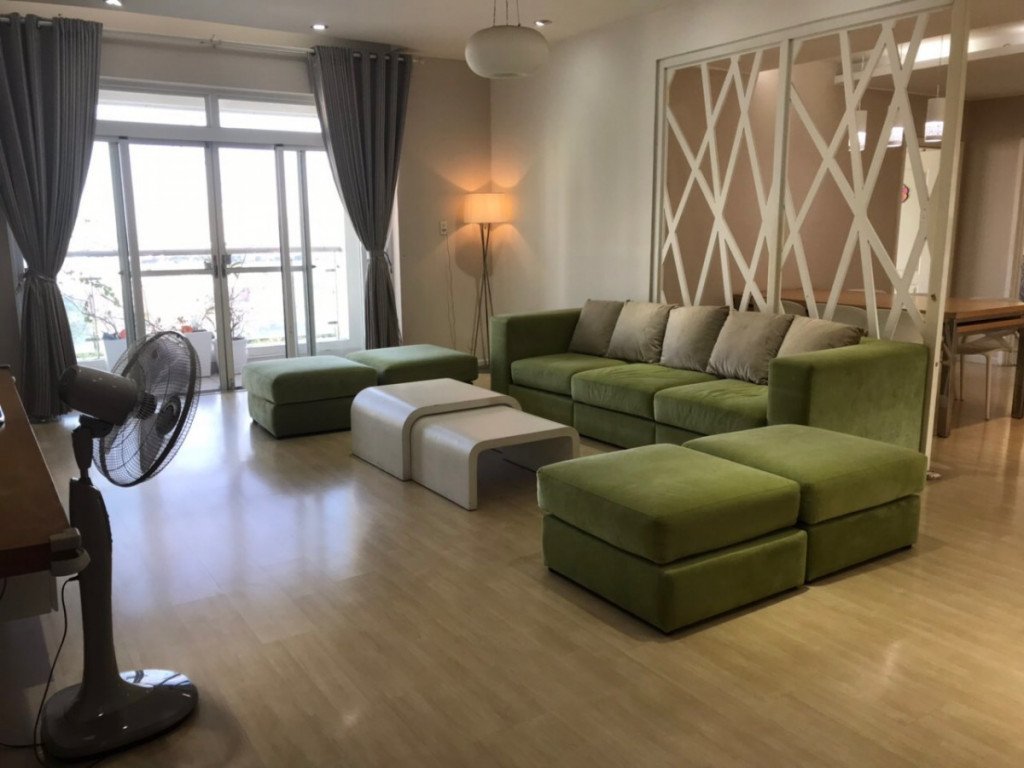 Cho thuê căn hộ Riverside Residence, Phú Mỹ Hưng, 180m2, full nội thất, giá: 2000usd/tháng