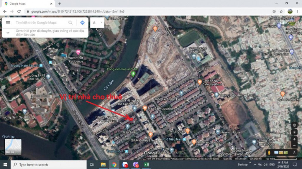 Cho thuê nhà Biệt thự Mỹ Văn mặt tiền đường số 16, đối diện khu Midtown Phú Mỹ Hưng, giá: 2100usd/tháng