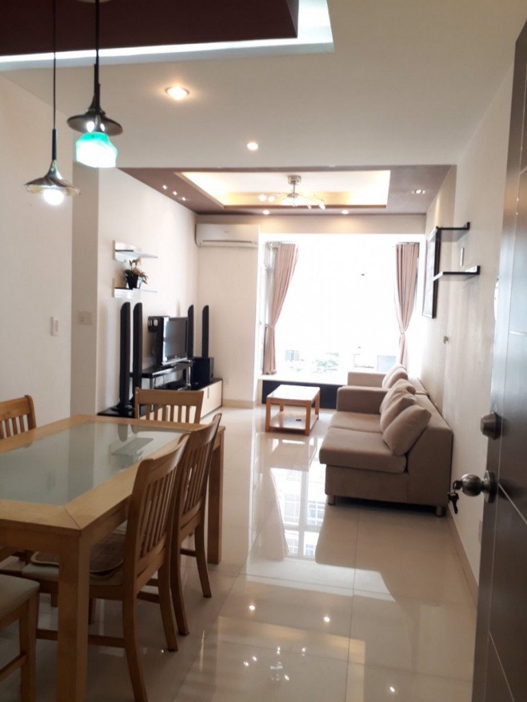 Cho Thuê CH Sky Garden 3. DT 70m2 Nhà Đẹp Nội Thất Cao Cấp. Giá 650 USD. LH 0906 879 489 Trinh