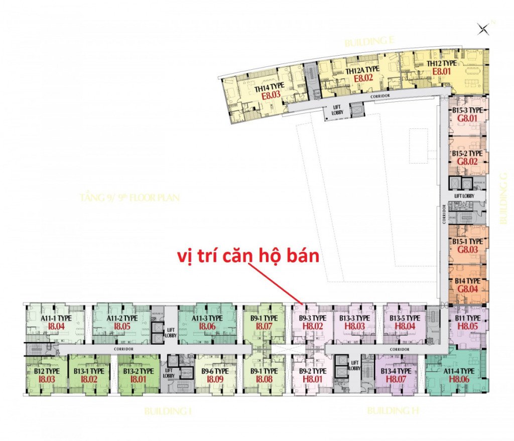 Bán giá gốc căn hộ hạng sang The Peak Midtown, dt 87m2, lầu trung, view nội khu tuyệt đẹp, chỉ 6.62 tỷ. LH 0902427307