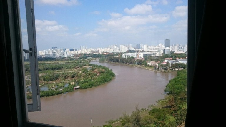 Bán rẻ căn hộ Riverside Residence PMH, 2pn, lầu cao view sông rất đẹp, chỉ 4.2 tỷ, LH 0902427307