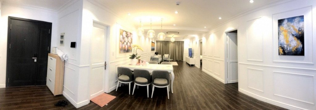 Bán rẻ căn hộ Nam Phúc Le Jardin, dt 150m2, căn góc, nhà đẹp lung linh, có sân vườn, giá đầu tư 6.35 tỷ. LH 0902427307