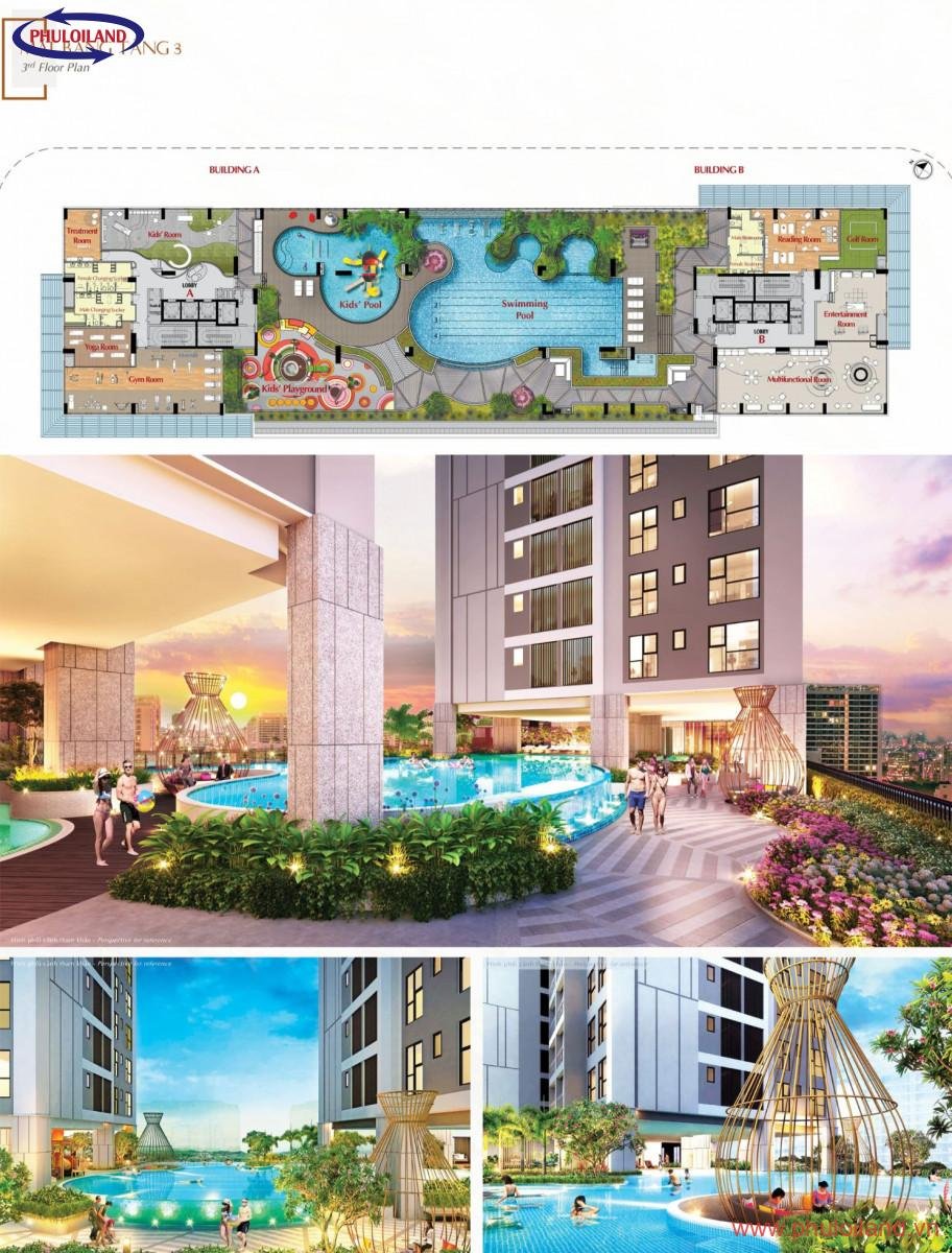 Ban gia goc penthouse The Antonia phú my hung duong nguyen luong bang 2 - Bán giá gốc căn Penthouse The Antonia Phú Mỹ Hưng, dt 273m2, balcol siêu dài, view tuyệt đỉnh.