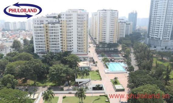 Bán gấp căn hộ Sky Garden 3, Phú Mỹ Hưng, căn góc, view hồ bơi