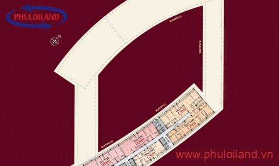 Bán căn Penthouse Midtown The Peak Phú Mỹ Hưng, M8. Căn 3 phòng ngủ 175m2 nhà thô hàng cực hiếm. LH: 0941249229.