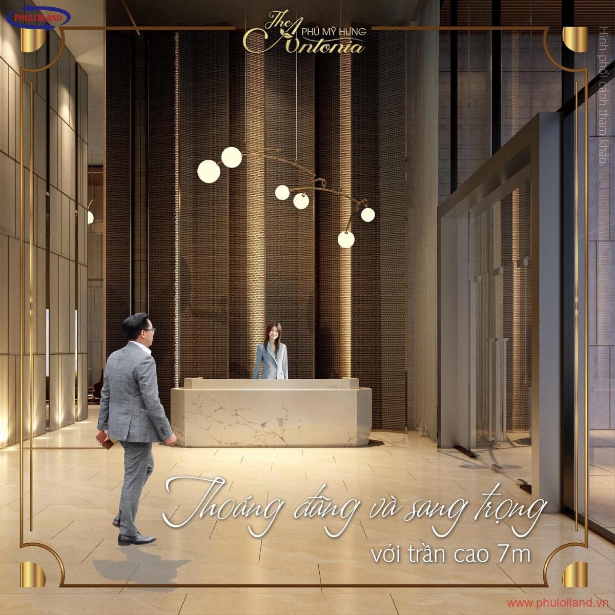 ban penthouse antonia duong nguyen luong bang phu my hung quan 7 4 - Bán gấp hai căn Penthouse Antonia đường Nguyễn Lương Bằng, Phú Mỹ Hưng, Quận 7