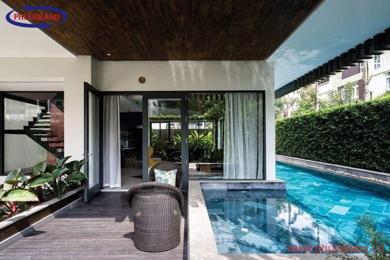 c6 - Bán BIỆT THỰ ĐƠN LẬP NAM THIÊN 2 mặt tiền.Dtich 295m2 1 trệt 2lầu 4PN,hồ bơi,sauna.Không gian mở tuyệt đẹp.Giá 69 tỷTL.0909733696 Thuỷ Tiên