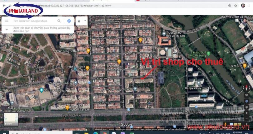 cho thue shop hung vuong mat tien duong le van thiem phu my hung quan 7 1 810x430 - Cho thu&ecirc; Shop, mặt bằng kinh doanh Khu phố Hưng Vượng Quận 7 gi&aacute; rẻ