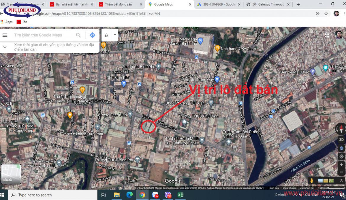 ban dat xay cao oc van phong mat tien duong ly chieu hoang quan 6 1 1170x675 - Bán đất xây cao ốc, văn phòng mặt tiền đường Lý Chiêu Hoàng, Quận 6