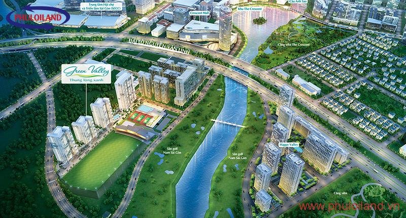 Còn sót lại một căn nhà thô duy nhất, chung cư Green Valley , 130m2, view golf, giá 5.650 tỷ.