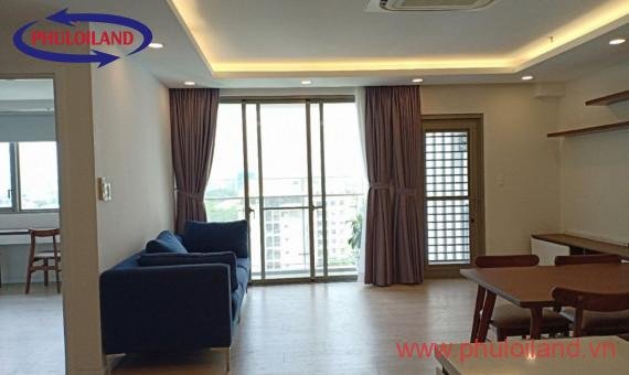 Cho thuê căn hộ chung cư Hưng Phúc, 82m2, tầng cao, view Nguyễn Lương Bằng, giá 16tr/tháng.