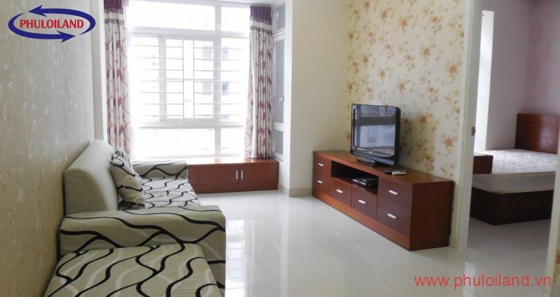 Cho Thuê căn hộ Sky Garden 3. DT 68m2 Lầu Cao Nhà mới- Đầy đủ nội thất. Giá thuê 13 Triệu/Tháng