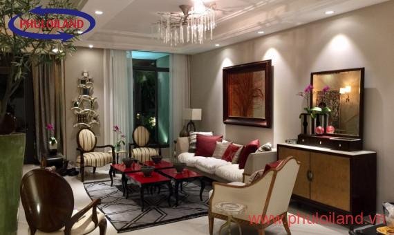 Bán biệt thự vườn Lavila, giai đoạn 1, hai mặt tiền trước sau, kế công viên, đầy đủ nội thất cao cấp