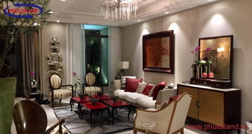 Bán biệt thự vườn Lavila, giai đoạn 1, hai mặt tiền trước sau, kế công viên, đầy đủ nội thất cao cấp
