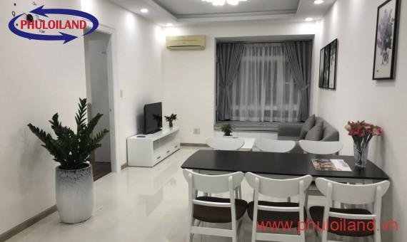 Bán căn hộ Sky Garden 3. Căn góc DT 74m2 Nhà rất đẹp- Đầy Đủ Nội Thất. Tầng 12. Giá bán 3,2 Tỷ