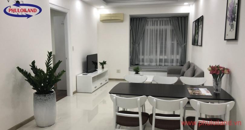 Bán căn hộ Sky Garden 3. Căn góc DT 74m2 Nhà rất đẹp- Đầy Đủ Nội Thất. Tầng 12. Giá bán 3,2 Tỷ