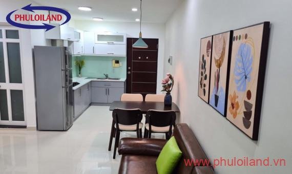 Cho Thuê căn hộ Sky Garden 3. DT 70m2 Nhà rất đẹp- 3 Phòng Đầy đủ nội thất. Giá 15 Triệu