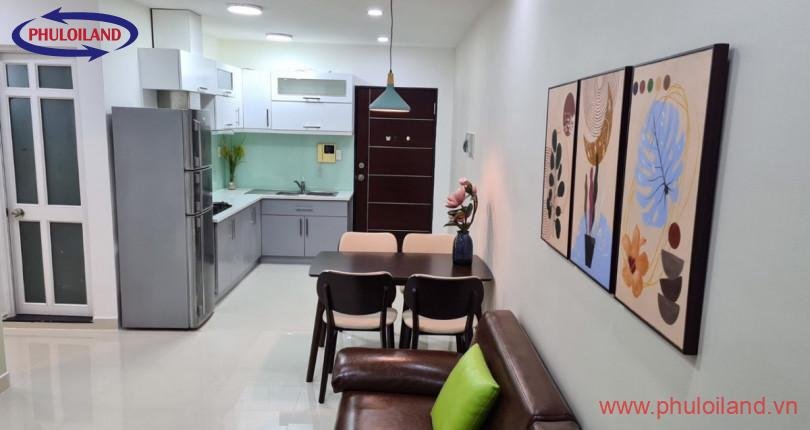 Cho Thuê căn hộ Sky Garden 3. DT 70m2 Nhà rất đẹp- 3 Phòng Đầy đủ nội thất. Giá 15 Triệu