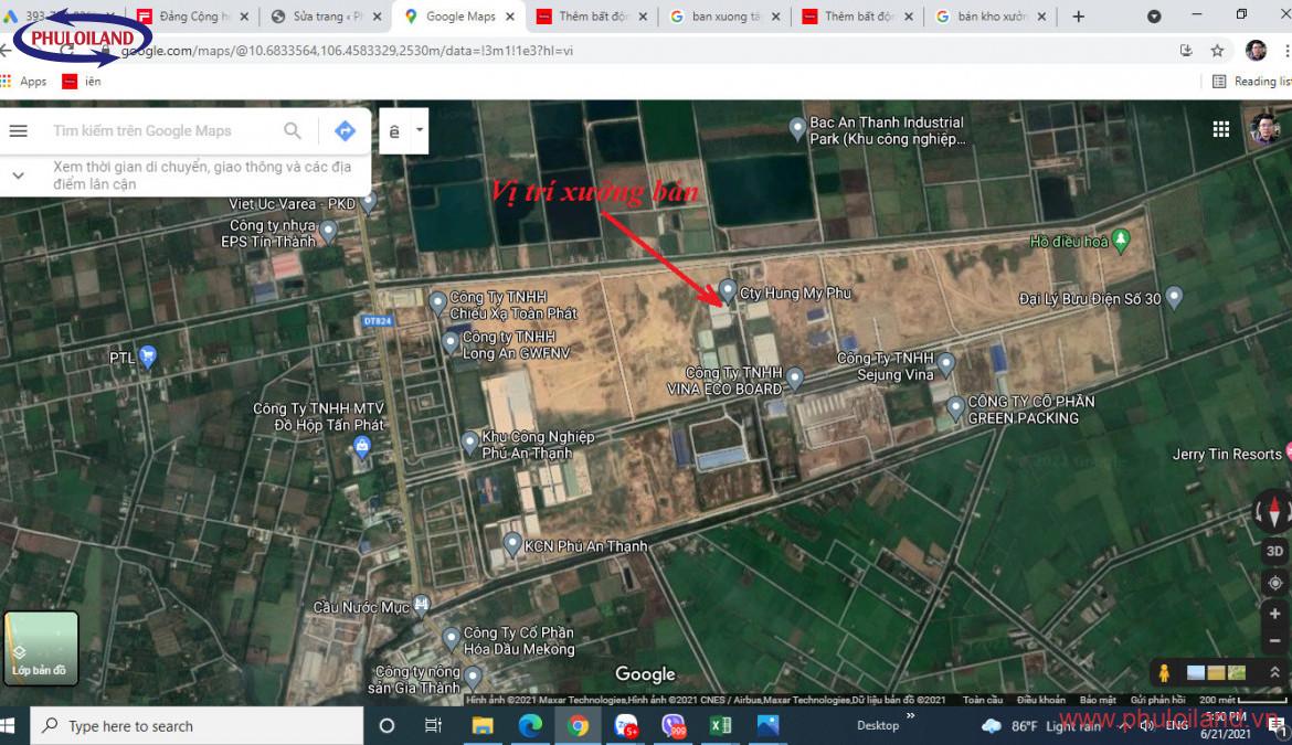 ban kho xuong ben luc long an 2 1170x675 - Bán lại kho, xưởng Huyện Bến Lức, tỉnh Long An, diện tích 13237m2, giá 145 tỷ