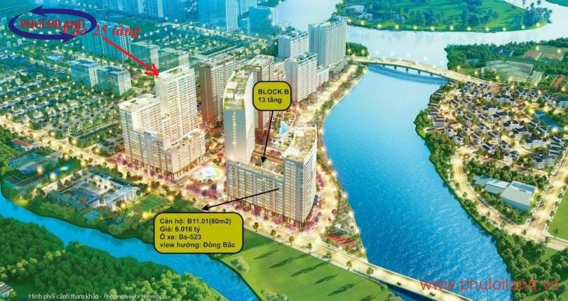 Bán Penthouse The Peak, Midtown đường Tân Phú, Quận 7, giá 15,4 tỷ