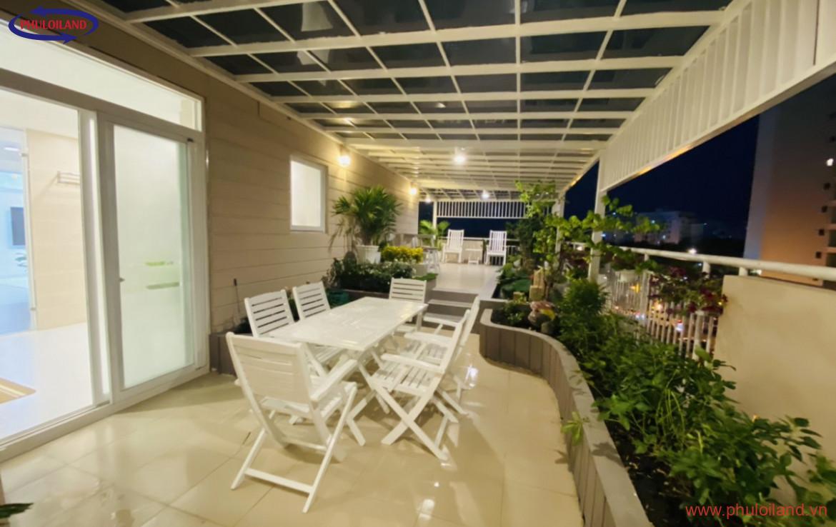 ban re can ho co san vuon Riverside Residences phumy hung 21 1170x738 - Bán nhanh căn hộ Riverside Residences, dt 239m2, có sân vườn rộng, view đông nam, chỉ 12.7 tỷ