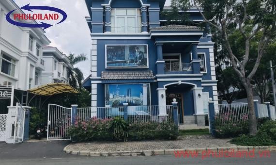 Cho thuê biệt thự Mỹ Văn 2, căn góc đường số 19, tiện làm văn phòng, cafe, nhà hàng