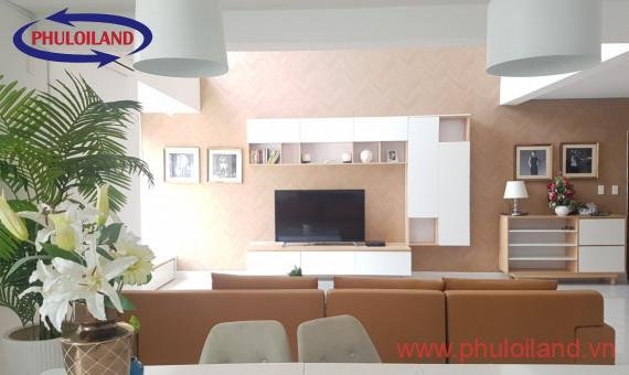 Cho Thuê Căn hộ Penthouse Sky Garden 2. DT 210m2 Nhà Rất Đẹp 3 Phòng Giá rẻ 1.400 USD/Tháng