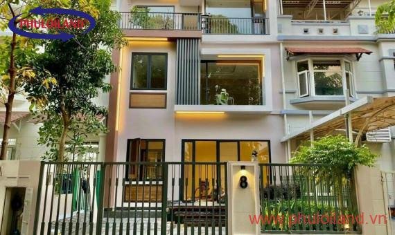 Bán gấp biệt thự phố vườn Mỹ Thái, mới làm lại nội thất đẹp, giá 25,5 tỷ