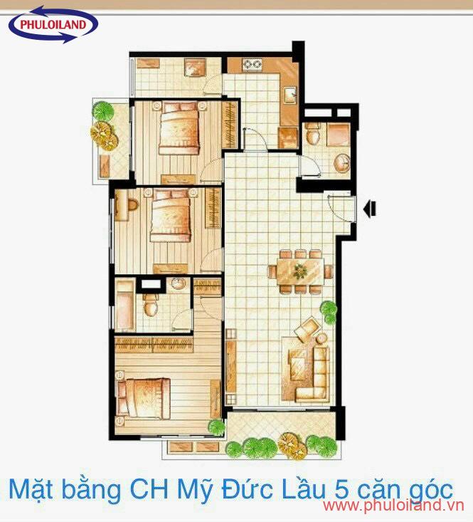 ban can ho my duc can view duong nguyen duc canh va duong dang duc thuat quan 7 1 - Bán gấp căn hộ Mỹ Đức, căn góc, view đường Nguyễn Đức Cảnh và đường Đặng Đức Thuật