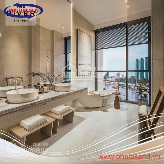 ban lo can ho hang sang The River Thu Thiem ban gia goc lo thue phi 4 1 - Bán lỗ căn hộ 2PN The River Thủ Thiêm, Tháp S, lầu thấp, view hồ bơi rất đẹp, giá bán tốt nhất dự án, chỉ 12 tỷ