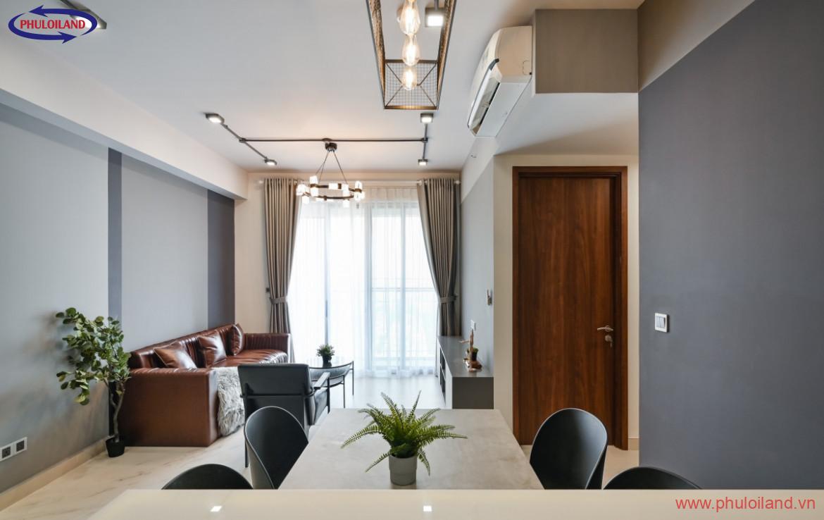 goc phong khach nhin tu cua chinh can ho 1170x738 - Bán gấp căn hộ The Signature Midtown m7, lầu rất cao, nội thất vô cùng cao cấp