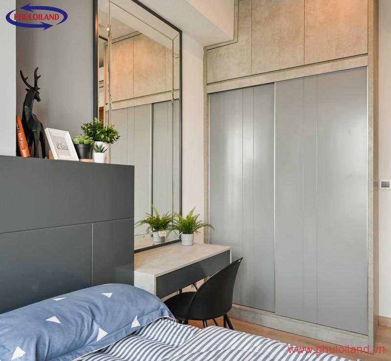 phong ngu so 1 799x738 - Bán gấp căn hộ The Signature Midtown m7, lầu rất cao, nội thất vô cùng cao cấp