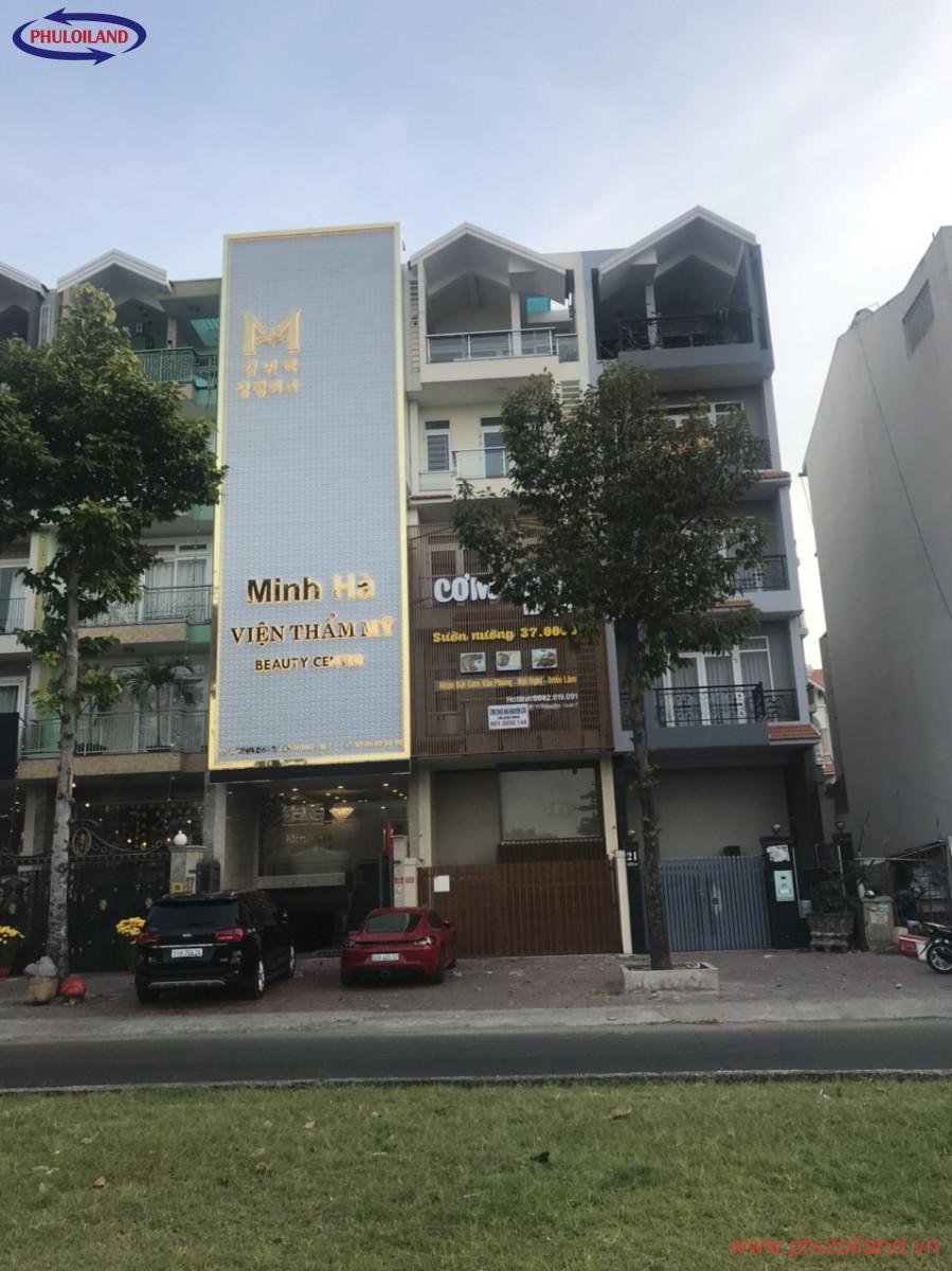 ban dat nen nha pho tai him lam quan 7 - Bán cặp đất nền nhà phố tại khu Đô thị Him Lam, Quận 7, góc hai mặt tiền