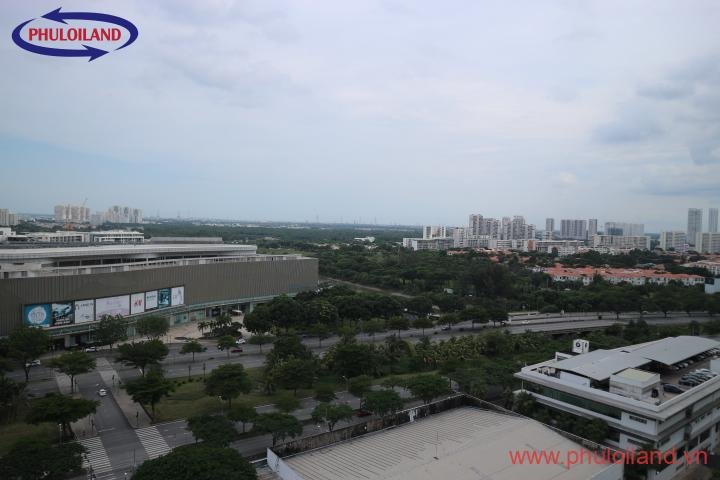 crescent mall va duong nguyen van linh nhin tu scenic valley 2 - Cập nhật bảng giá mua bán căn hộ tại Scenic Valley, Phú Mỹ Hưng, tháng 8/2021