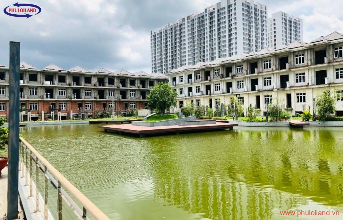 ho nuoc canh quan du an 1148x738 - Bán nhiều biệt thự tại dự án Green Star Hưng Lộc Phát, Quận 7, giá gốc chủ đầu tư