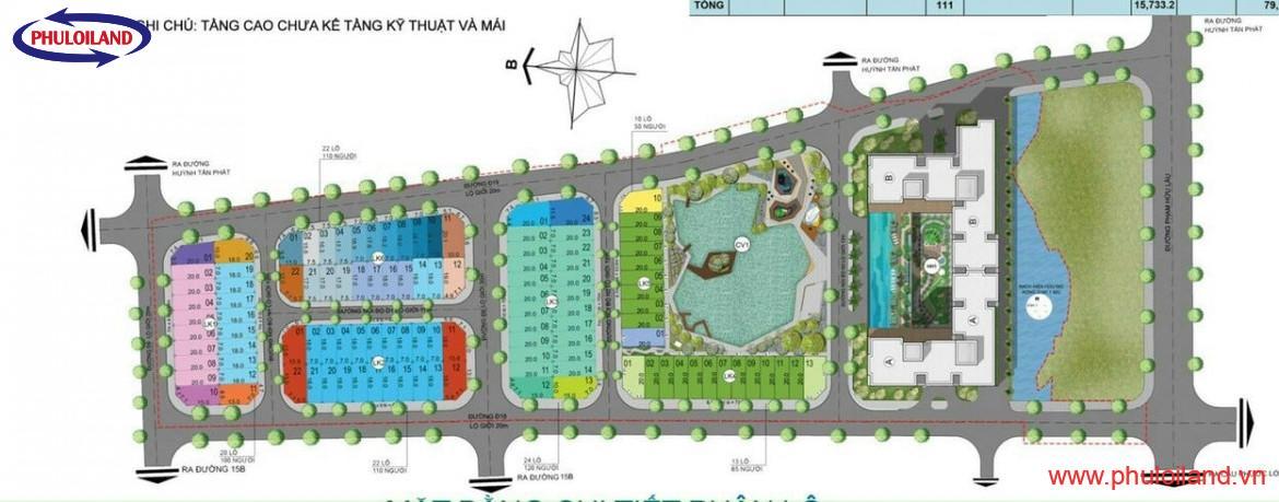 mat bang green star hung loc phat 1170x459 - Bán nhiều biệt thự tại dự án Green Star Hưng Lộc Phát, Quận 7, giá gốc chủ đầu tư