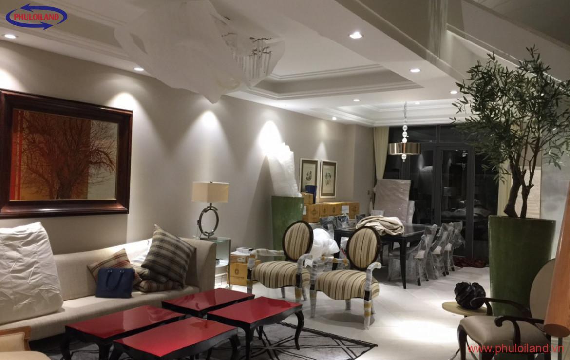 phong khach biet thu 4 1170x738 - Cập nhật bảng giá mua bán nhà Biệt thự tại Lavila, Kiến Á, Nhà Bè, tháng 9/2021 giá rẻ