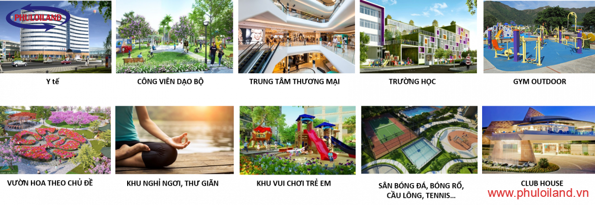 tien ich du an 1170x403 - Bán nhiều đất nền tại T&T Millennia City, Long An, giá gốc chủ đầu tư