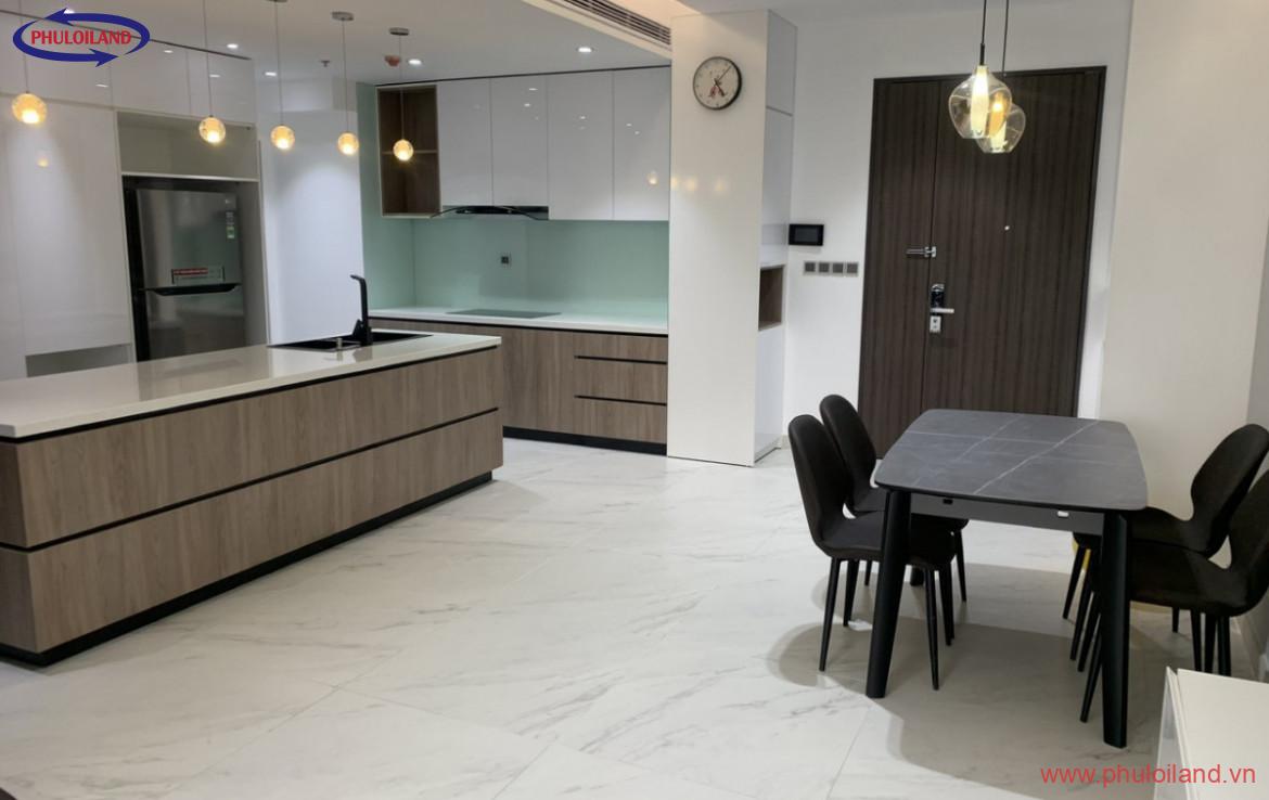 bep va ban an 1170x738 - Cho thuê căn hộ Phú Mỹ Hưng Midtown, 3 phòng ngủ, nội thất cao cấp