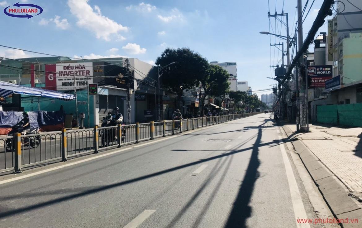 duong nguyen thi thap thang 9 2021 1170x738 - Bán đất vị trí kim cương, ngay ngã tư đường Nguyễn Thị Thập, đối diện Lotter mart, Quận 7