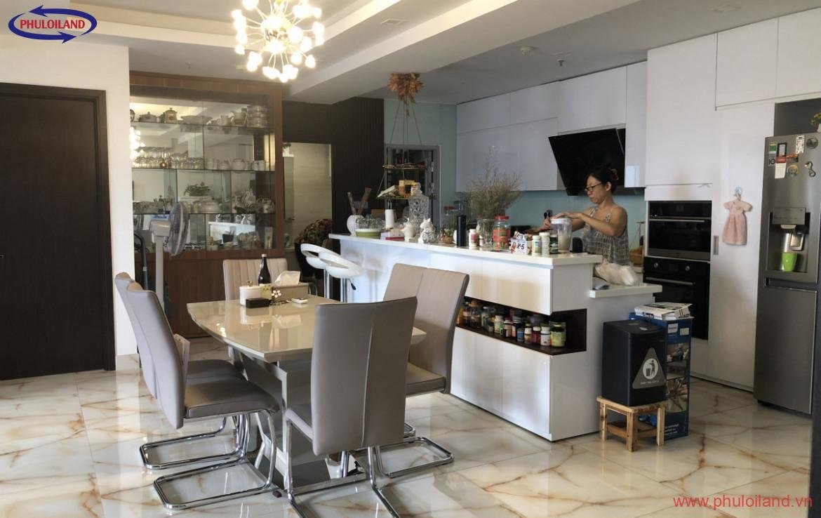 khu vuc bep 12 1170x738 - Bán nhanh căn hộ Scenic Valley, Phú Mỹ Hưng, view đường Tôn Dật Tiên, nội thất cao cấp