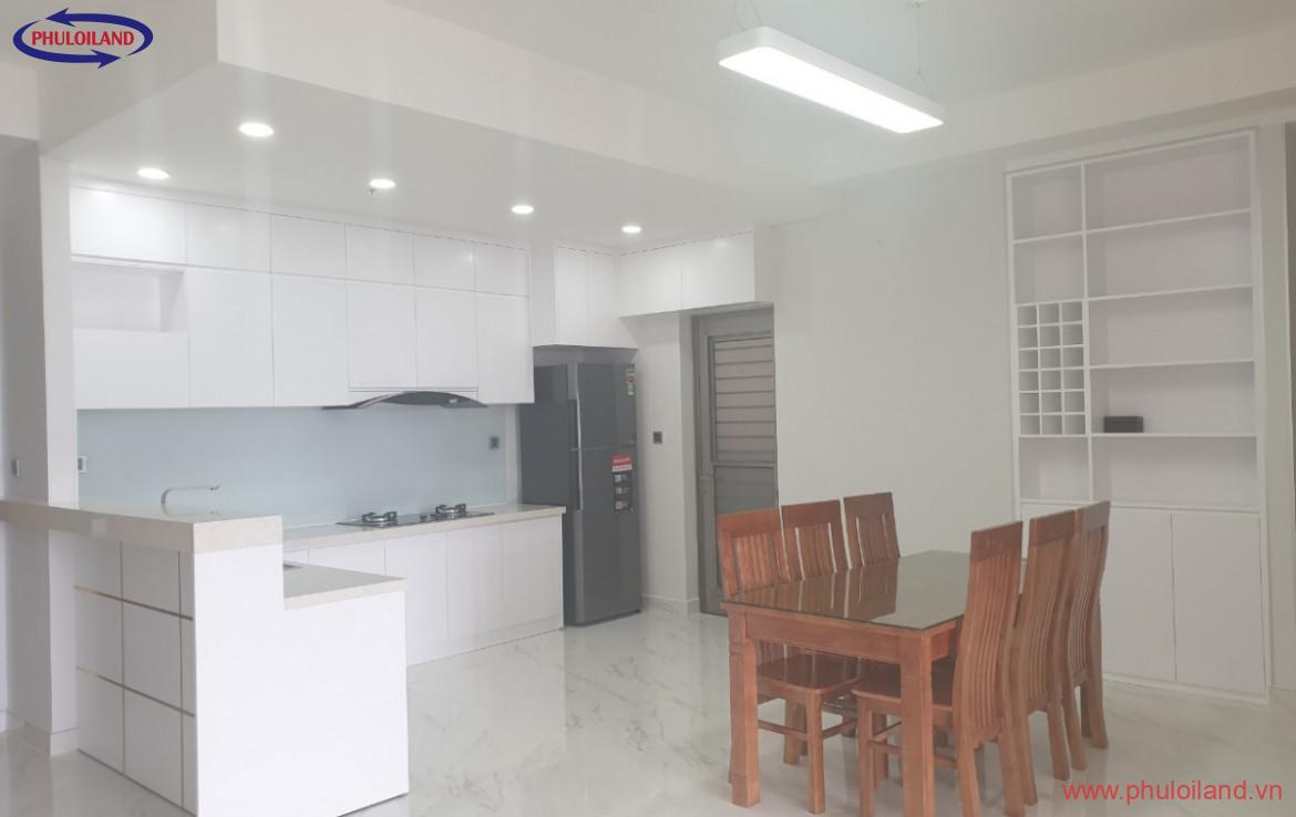 khu vuc bep va phong an 1 1170x738 - Cam kết rẻ nhất thị trường, căn hộ The Grande m5, căn góc, lầu cao, 135m2, full nội thất